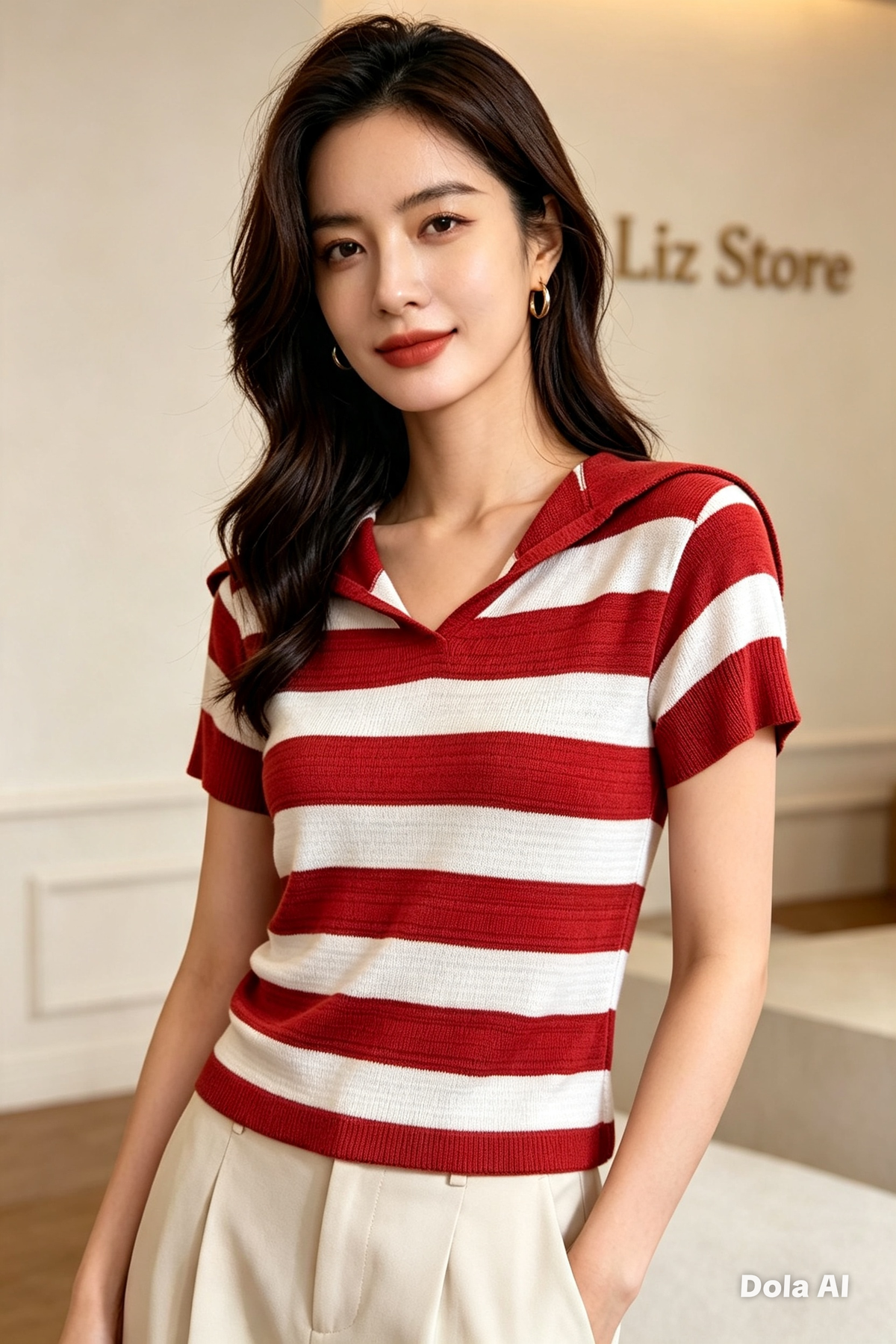 Blusinha em Tricot modal