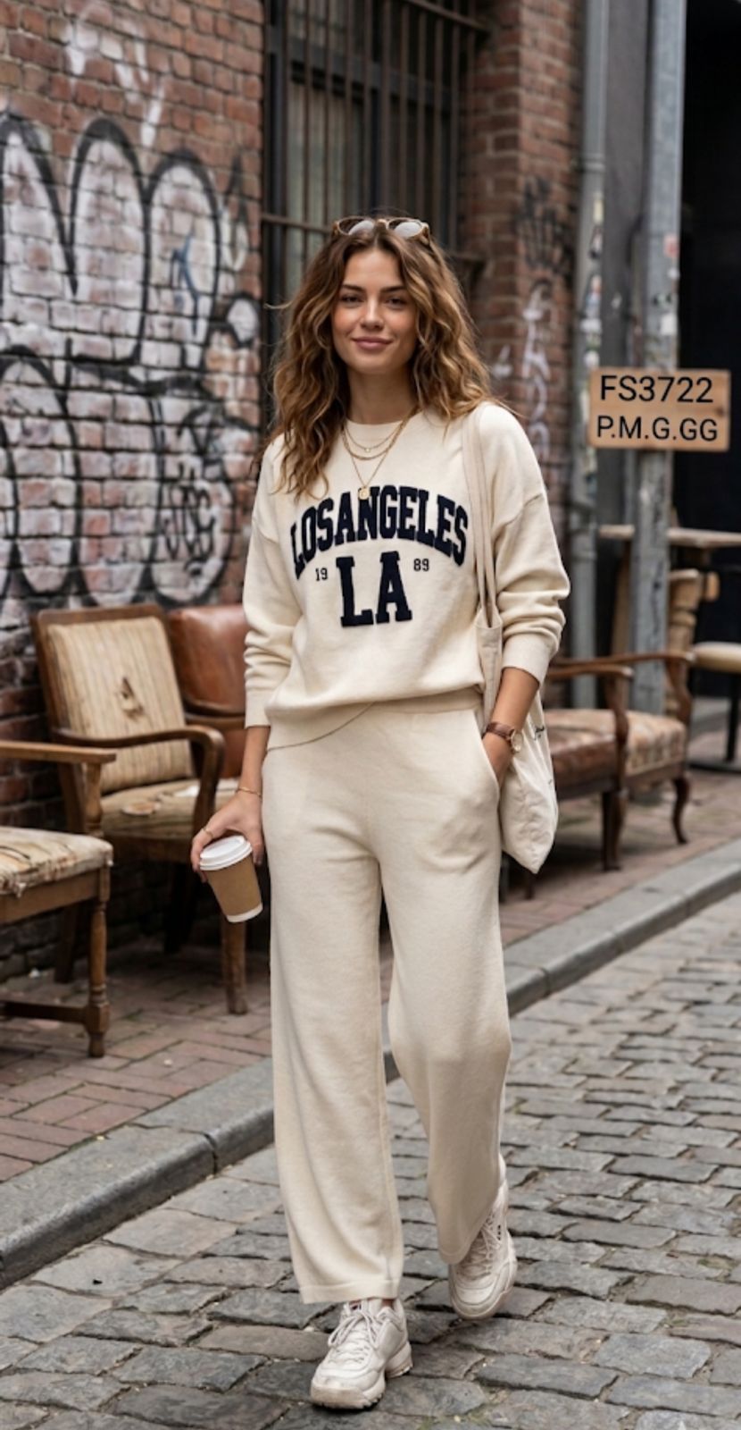 4157 conjunto em tricô modal